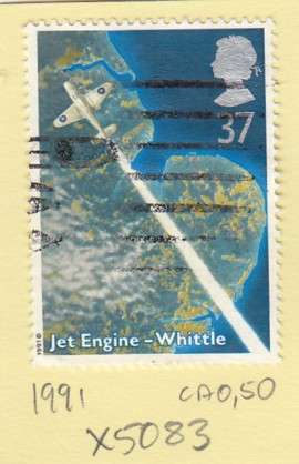 GB Single Jet Engine - Wittle Stamp. As Image.