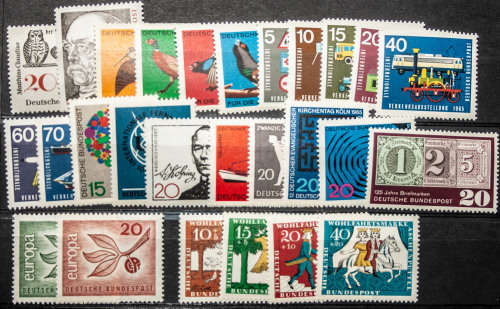 Germany, BRD 1965 complete, MNH
