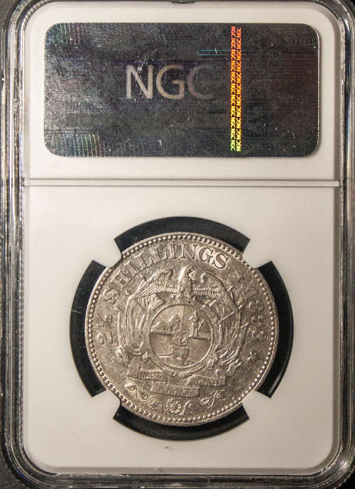 1893 2.5 Shillings - NGC XF45