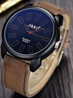 Sbao Men's watch Brown