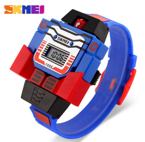 Skmei Transformers  Children's watch Blue