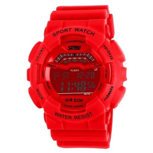 Skmei men's Digital watch RED