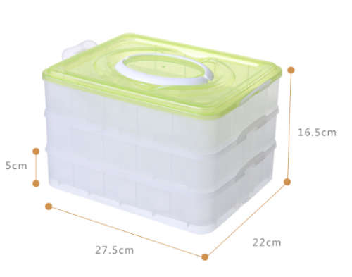 Egg Storage Box Yellow