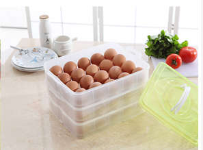 Egg Storage Box Yellow