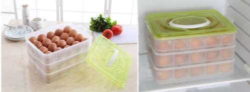Egg Storage Box Yellow