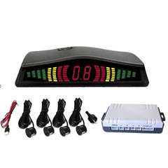 Car Parking Sensor Assistant [Smarter Faster Safer ] 4 x Sensors plus LED monitor