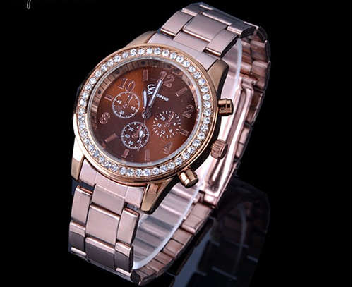 Geneva Women's fashion watch  Brown