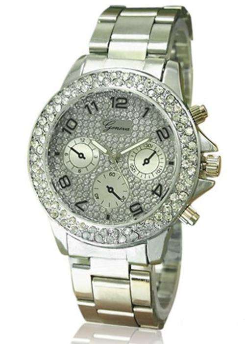 Geneva Women's fashion watch Silver