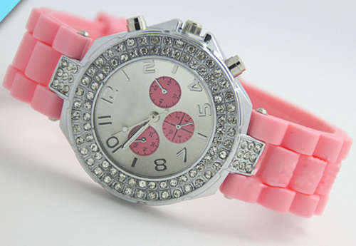 Geneva women's watch Pink