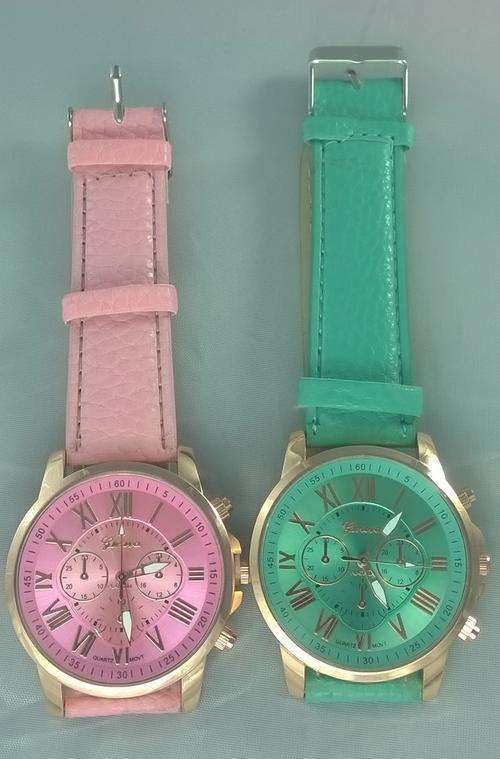 Geneva women's watch Mint Green