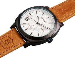 Mens Curren Watch (White) High Quality