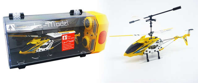LS Model Radio Control Helicopter 3.5 Channel + USB Charger!!!