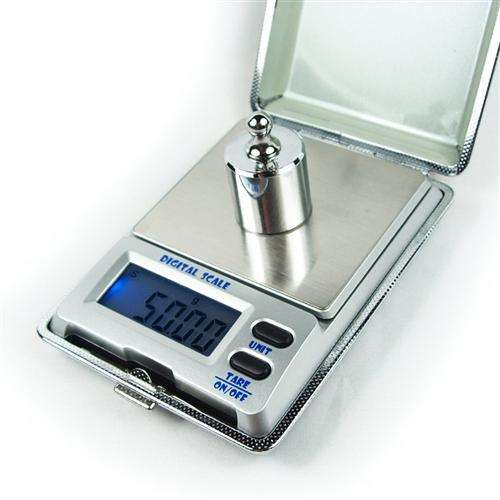 Digital Scale 500g x 0.1g with Metal Box--Silver!!!  Good Quality!!! NEW!!!