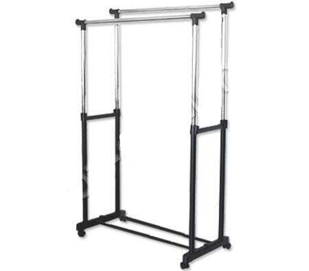 Double Multifunctional Clothing Rack!!! 84.5 x 43 x(95-160cm)Quality Guaranteed!!!