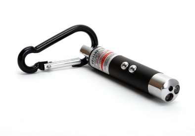 30 UP FOR SALE!!! Small Laser and Torch multi function with Key ring attachment!!!