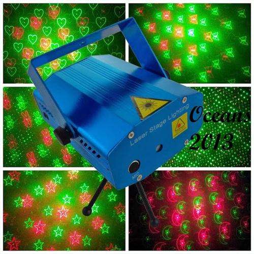 Mini Stage Laser Light(YX-6G) with Sound Mode (6 different patterns)!!! Quality Guaranteed!!!