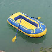 INFLATABLE TWO-MAN BOAT