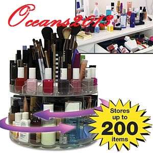 Glam Caddy Organizer--Hold up to 200 items!! Revolves 360!!!