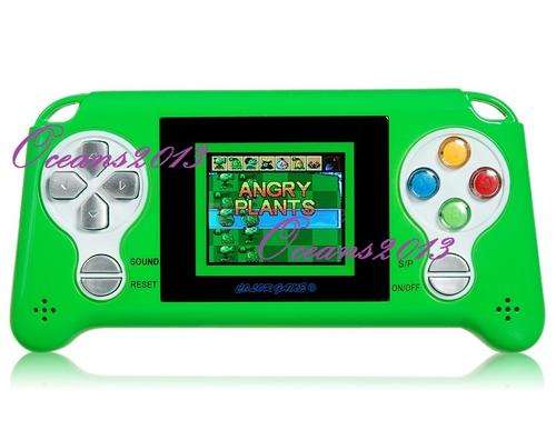 8633 180-in-1 LCD Screen Handheld Game Console (White, Green, Blue and Gold)
