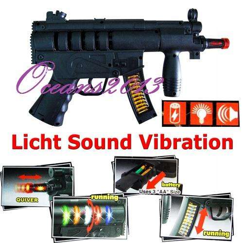 Electric Kids Toy gun pistol rifle sound light machine gun