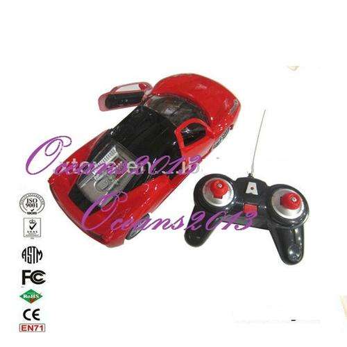 AUTOMATIC DOOR OPENING PLASTIC RC CAR TOY FOR KIDS(Ferrari Style)