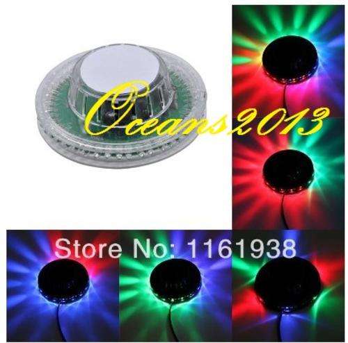 8W 48 LED RGB Stage Disco DJ Party Light Lamp Little Sun