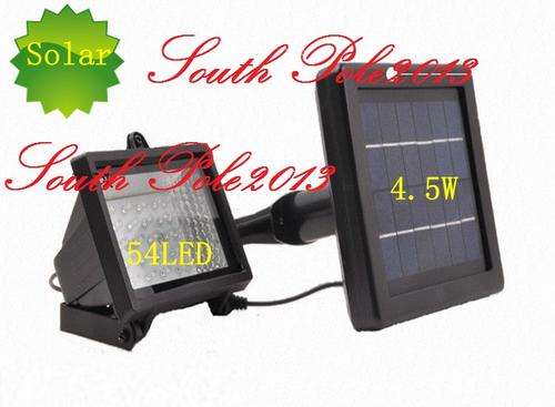 New 54Led 4.5W Solar-powered floodlight led solar lamp spotlight Landscape light outdoor flood light