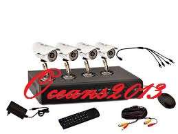 HDMI 4 Camera CCTV Security Recording System With Internet & 3G Phone Viewing DVR 700TVL