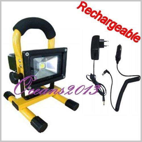 10W Rechargeable Camping Lamp Epistar LED Flood Light
