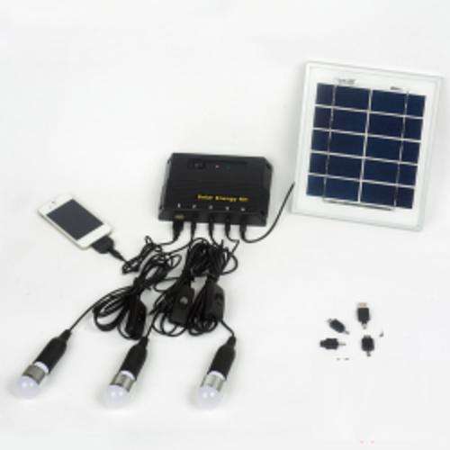 4W Solar DC Lighting Kit