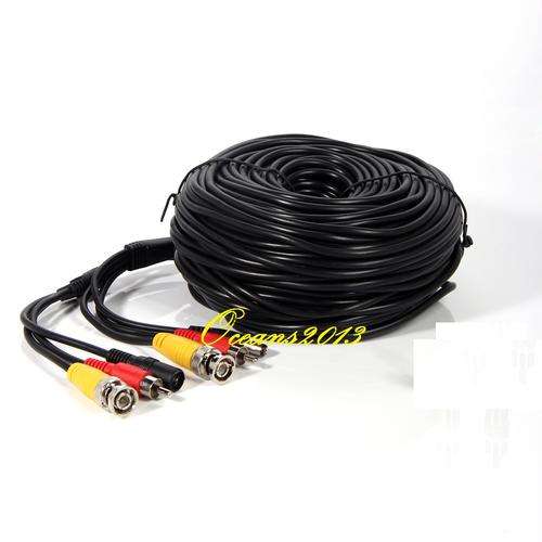 CCTV BLACK CAMERA CABLE-POWER,AUDIO & VIDEO 30m