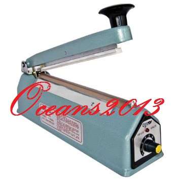 Heavy Duty 8" (200mm) Impulse Sealer, 300W, Good Quality!!!
