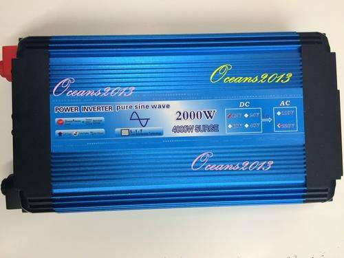 Best Quality 2000W Pure Sine Wave Power Inverter DC 12V TO AC 220V-240V