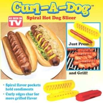 Curl-A-Dog Spiral Hot Dog Slicer