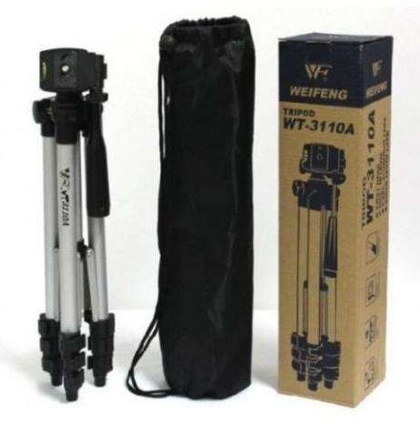 TF-3110 Metal Extendable Tripod Stand Monopod For Canon SONY Camera Camcorder