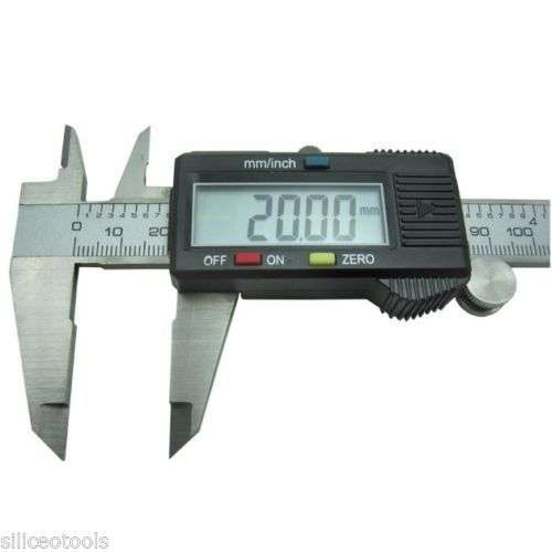 Digital Caliper vernier gauge precision measuring stainless steel 0-150mm 6inch