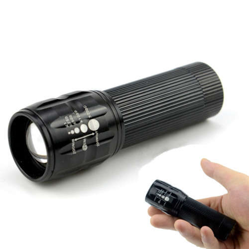 LED Flashlight Torch Zoom Lamp