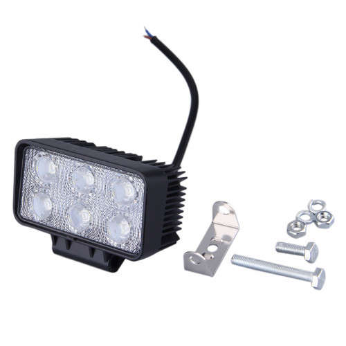 18W Car CREE LED Light Irradiation Lamp Work Light Fog Light