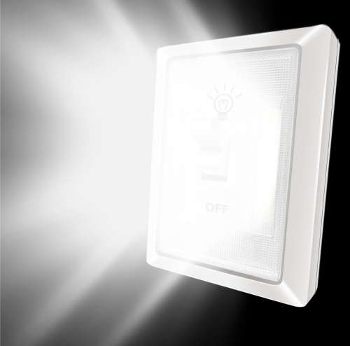 LED Wall Switch Wireless Emergency lights Switch Night Light Battery Lamp