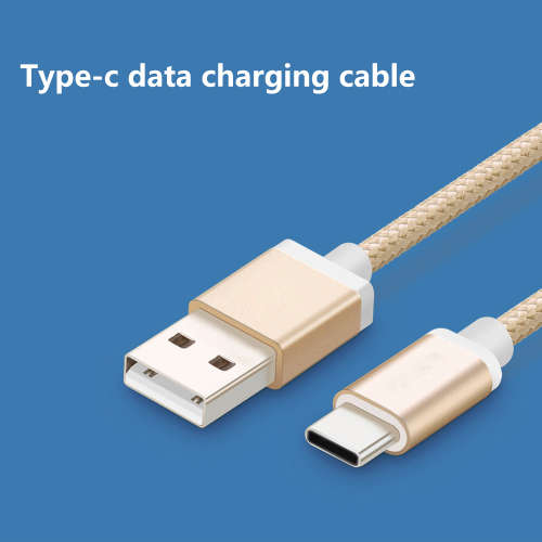 100CM USB Type-c Line and Metal Plug Fast Charging Cable for Huawei P9,Macbook,LG G5,Samsung