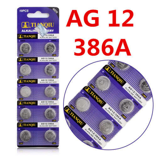 AG12 386A 1.55V Alkaline Battery 10pcs