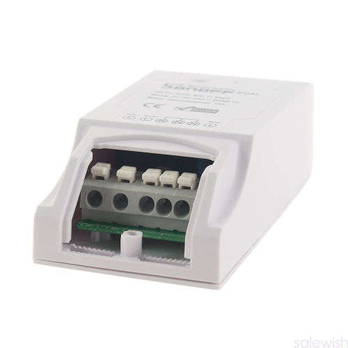 Sonoff Dual-ITEAD WiFi Wireless Smart Switch Module ABS Shell Socket Fr DIY Home