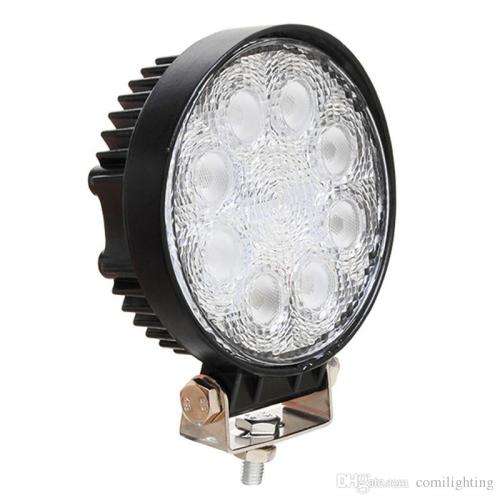Round Waterproof IP67 24W Led Work Light