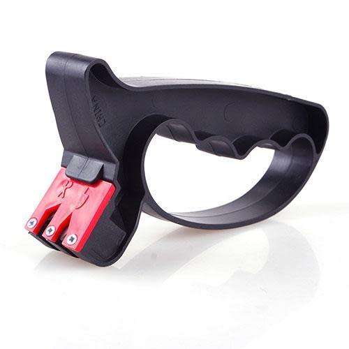 2 in 1 Super Sharp Knife & Scissors Sharpener Tool Blade Hand Protection Guard