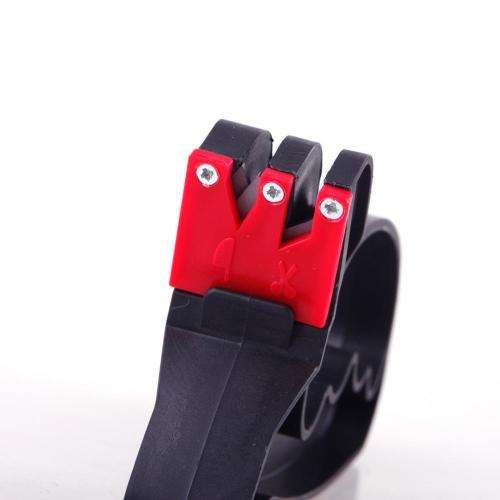 2 in 1 Super Sharp Knife & Scissors Sharpener Tool Blade Hand Protection Guard