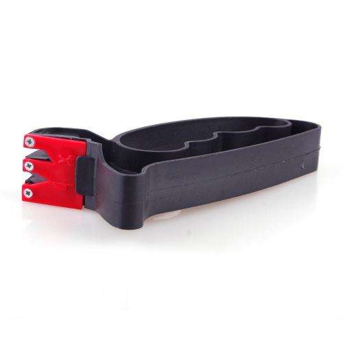 2 in 1 Super Sharp Knife & Scissors Sharpener Tool Blade Hand Protection Guard