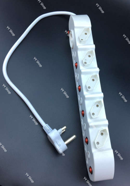 Multi-Plug With illuminated Switches 11 Way