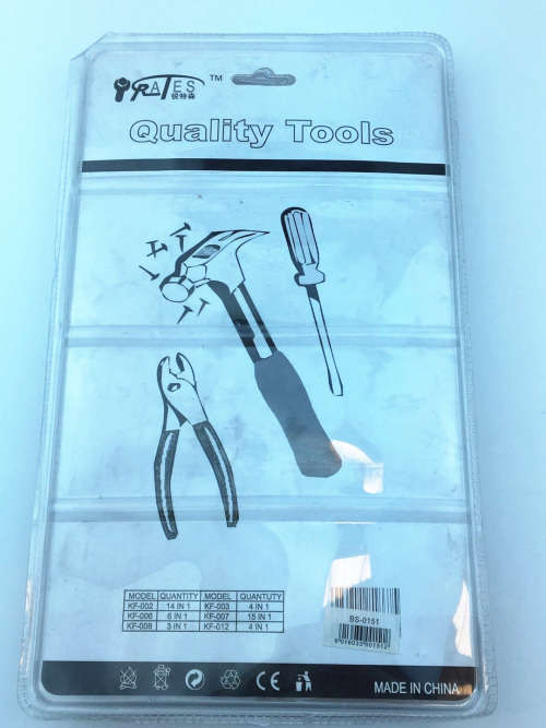 Tool Set of 4 Quality Tools