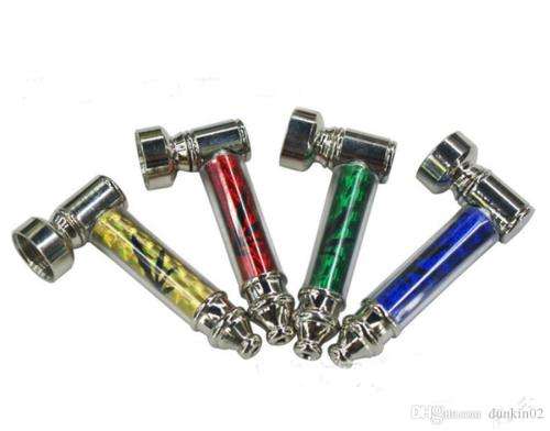 Smoking Metal Pipe For Smoking Tobacco Herb Pipes