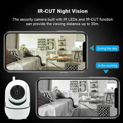 HD 3.6mm 2.0MP Lens Super Clear Wifi IP Camera Night Vision Two-Way Audio Smart Home Video System